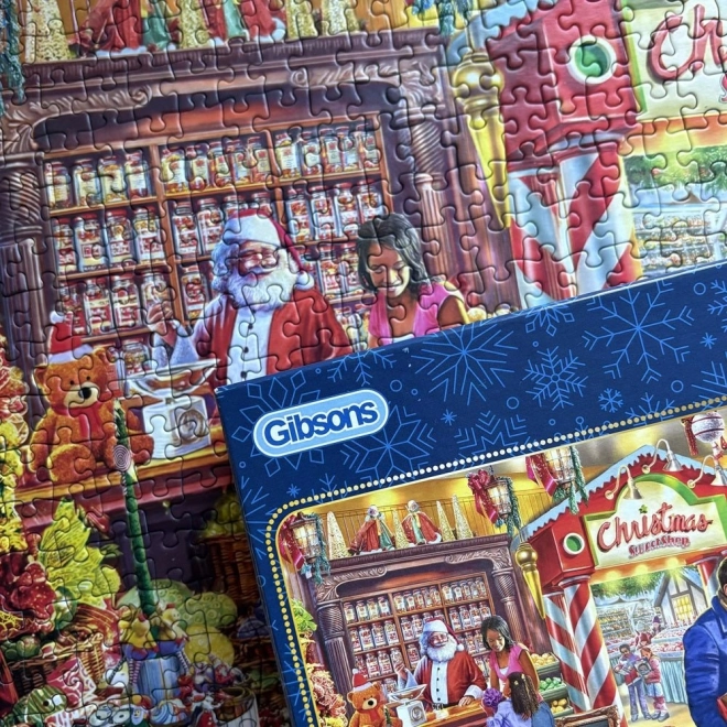 Gibsons puzzle Santova cukrárna 1000 dílků
