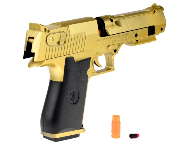 Dětská pistole na pěnové náboje se tlumičem