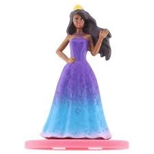 Mini panenka Barbie Rainbow princezna