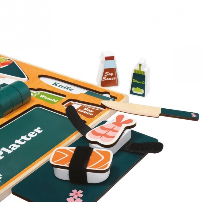 Dřevěné 3D puzzle Sushi bar od Bino