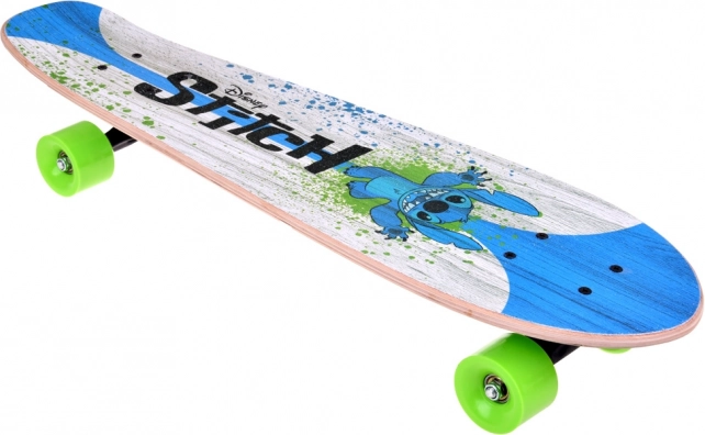 Dřevěná skateboard Disney Stitch pro děti do 50 kg