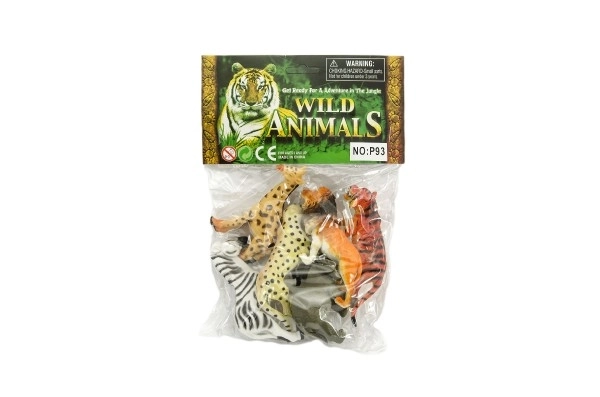 Zvířátka safari ZOO sada 6 ks