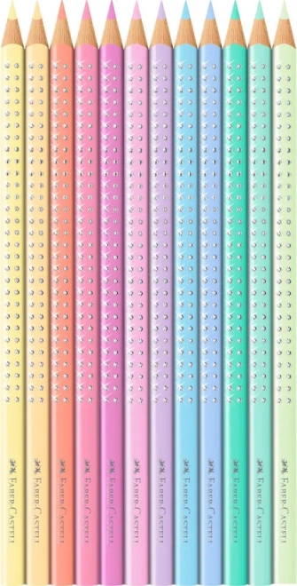 Pastelky Sparkle v plechové krabičce