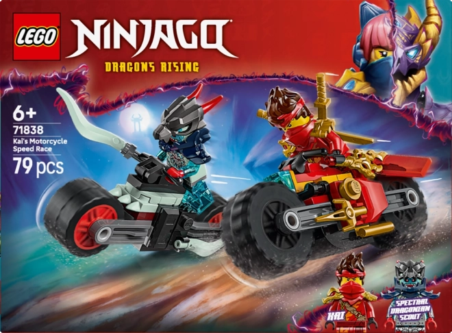 Lego Ninjago Kai a Závody na Motorkách