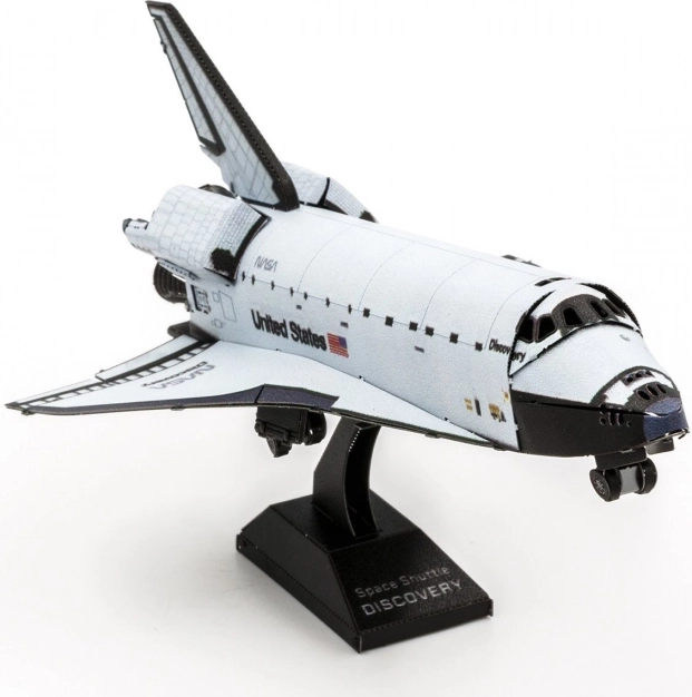 metal earth 3d puzzle raketoplán discovery