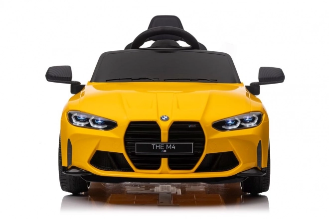 Bmw M4 baterie Auto žlutá