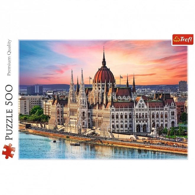 Puzzle 500 dílků Budapešť Maďarsko
