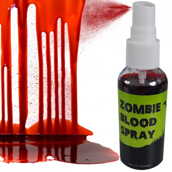 Halloweenský sprej s umělou krví