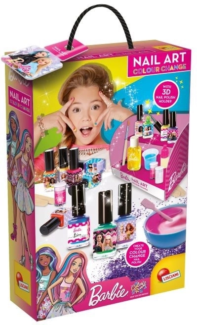Barbie kreativní sada Vytvořit lak měnící barvu