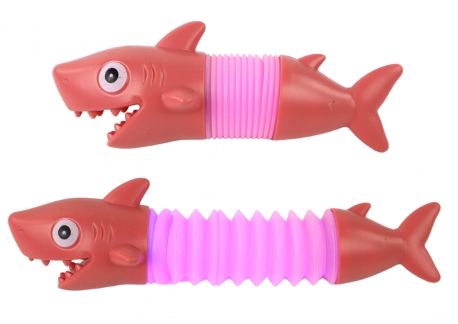 Stretch Shark Anti-stress Luminous Pop Tube LED