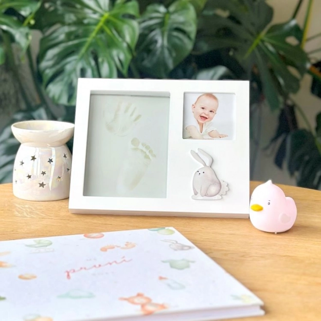 Fotorámeček pro miminko s 3D otisky