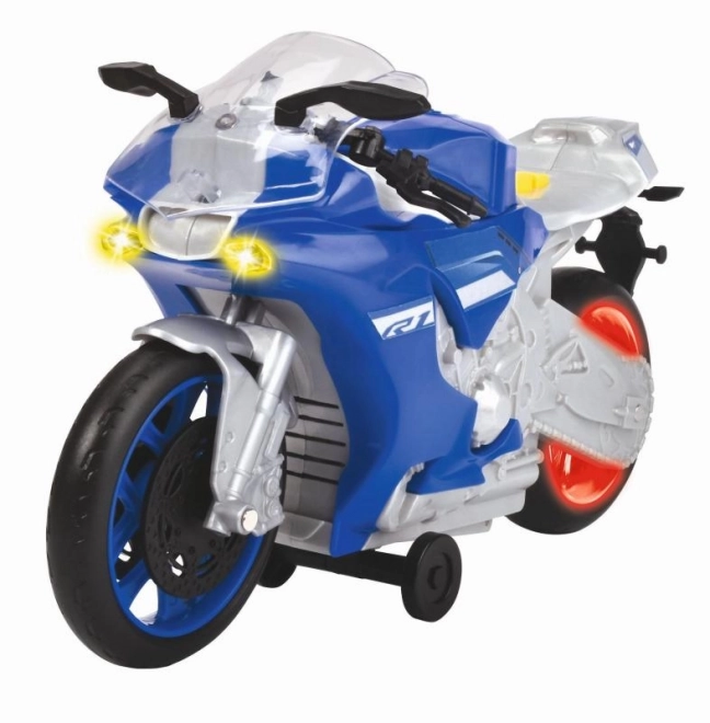 Hračka motocykl Yamaha R1 se světelnými efekty