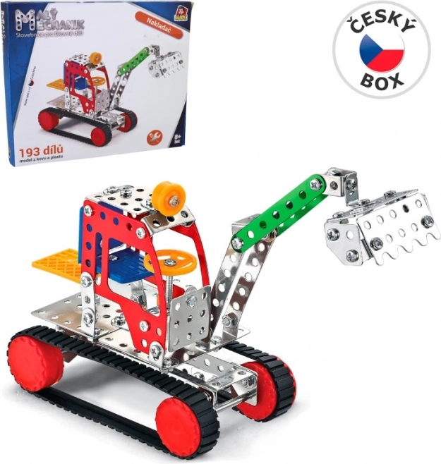 Dětská stavebnice Nakladač Malý mechanik