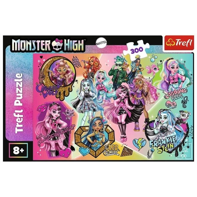 Puzzle 300 dílků Zombie vrcholem Monster High