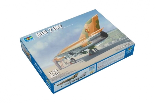 Model k sestavení stíhačky Mig-21 MF Fighter