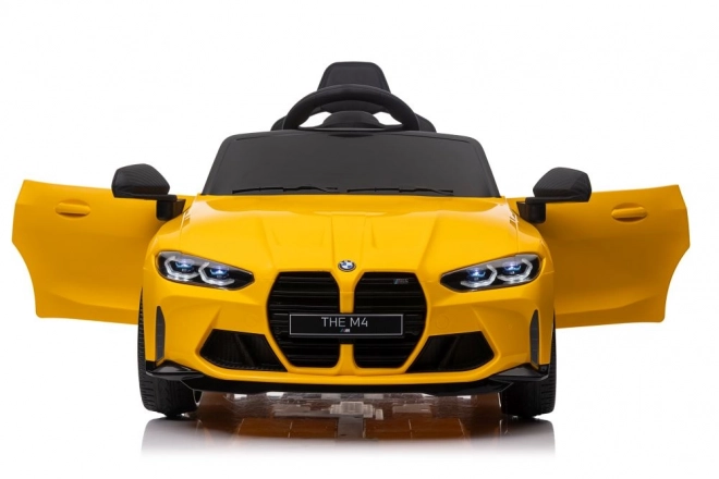 Bmw M4 baterie Auto žlutá