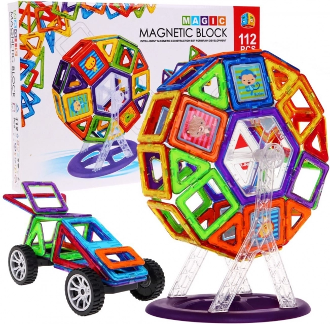 magické magnetické stavebnice 112 dílů