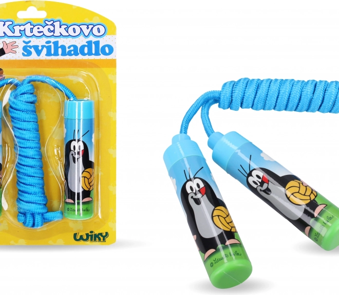 Švihadlo s motivem Krtek s míčem