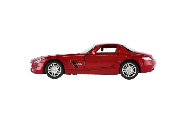 Model auta Mercedes-Benz SLS AMG 13cm na zpětné natažení