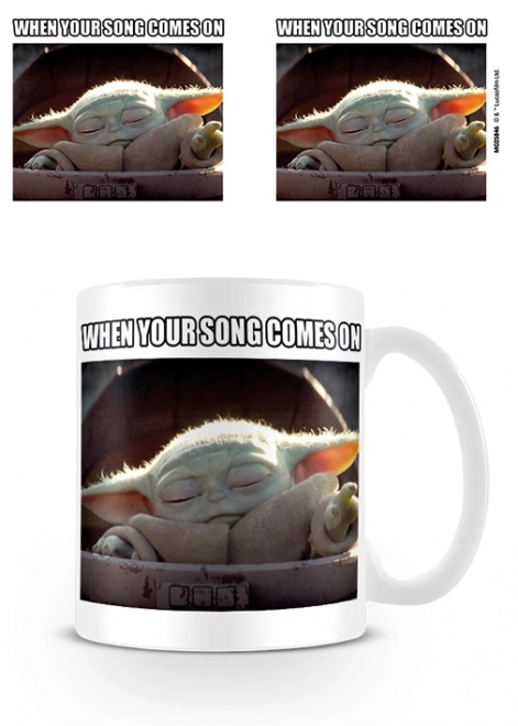 Keramický hrnek The Mandalorian Baby Yoda 315 ml