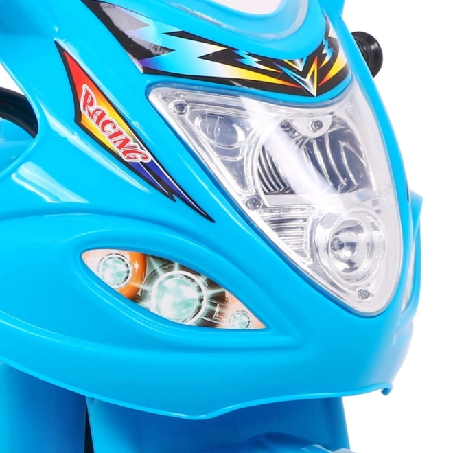 Tricicletă BJX-088 motocicletă electrică + sunete + lumini – Modrá
