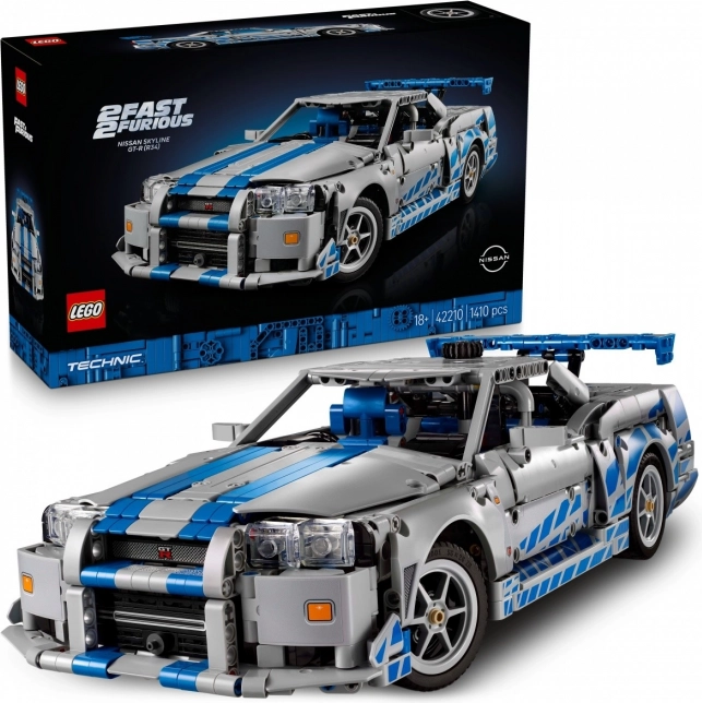 Klocki Technic Nissan Skyline GT-R z filmu Rychle a zběsile