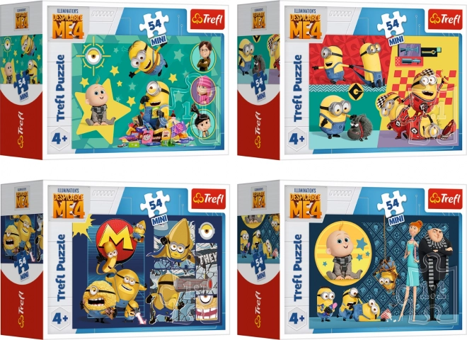 Puzzle Já, padouch 4: Zábava s Mimoni 54 dílků