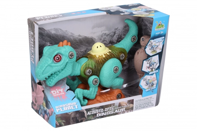 Šroubovací dinosaurus s efekty 20 cm