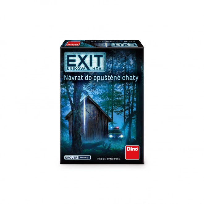 Dino EXIT úniková hra Návrat do opuštěné chaty