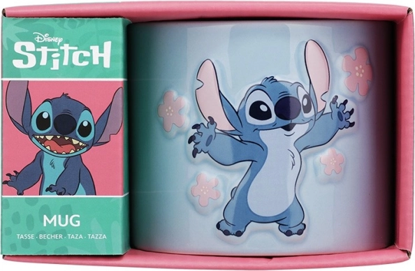 Keramický hrnek Stitch embosovaný