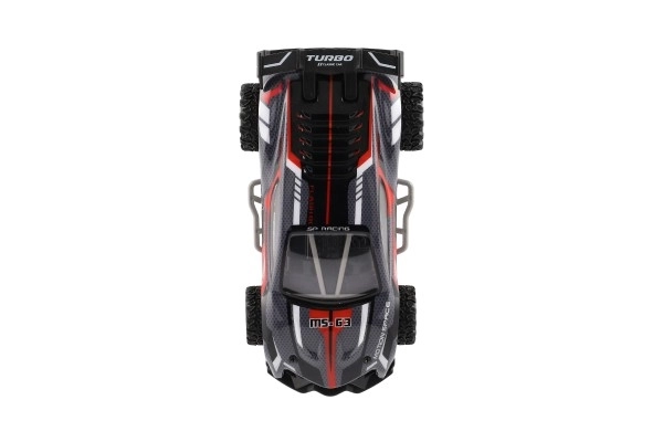 RC sportovní auto 2,4GHz šedo-tyrkysové 20cm – Šedo-červené