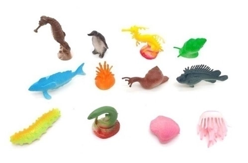 Sada figurek Mořský svět 12 ks 7 cm