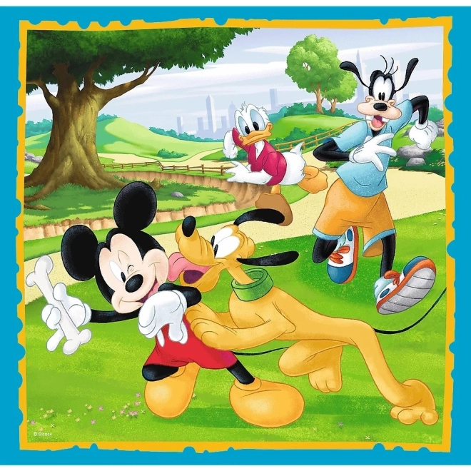 TREFL Puzzle Mickey Mouse a přátelé 3v1 (20,36,50 dílků)