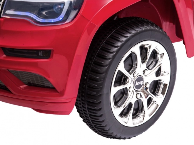 Dětské auto na akumulátor Jeep Grand Cherokee – Lakovaná červená