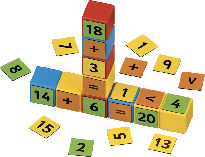Geomag Magicube Math 55 dílků