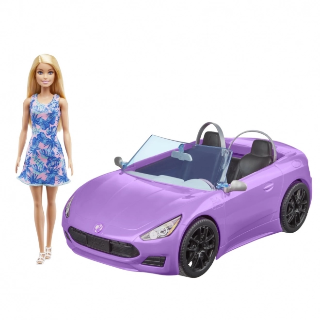 Barbie kabriolet a panenka