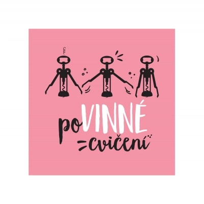 Mega sklenice na víno - Povinné cvičení