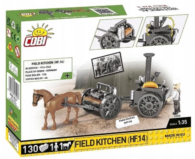 COBI 2290 II WW Polní kuchyně HF.14, 1:35, 130 k, 2 f