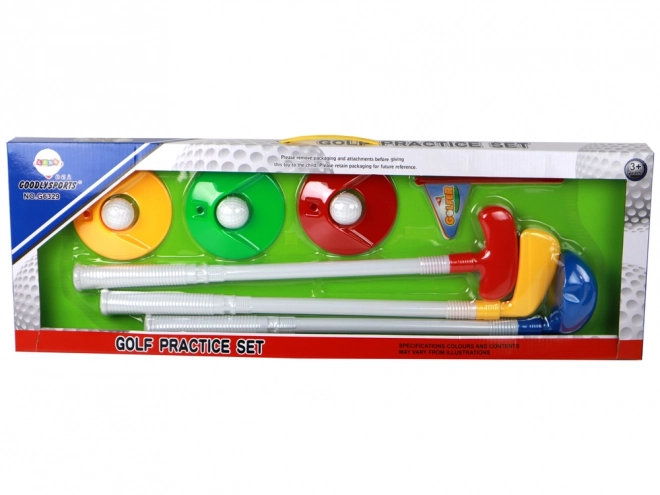 Mini plastový golfový set pro děti ks12