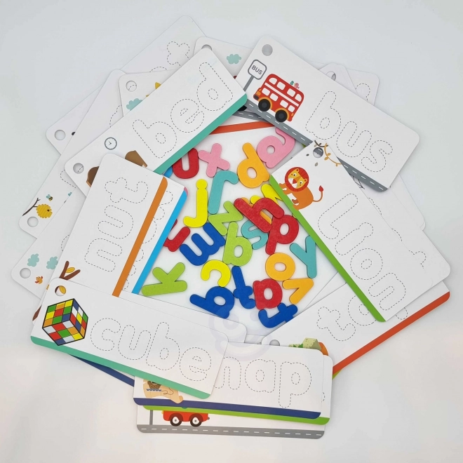 Puzzle abeceda Montessori pro děti s Tooky Toy
