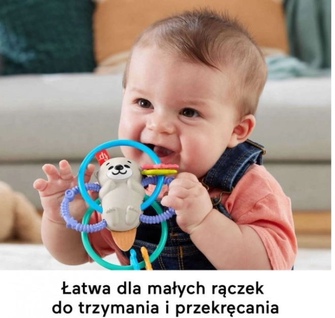 Zakręcony kousátko Vydra od Fisher-Price