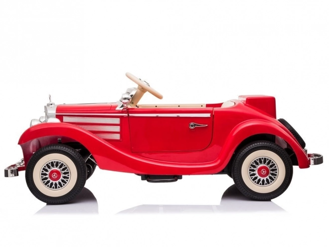 Retro auto na akumulátor Mercedes-Benz 540K – Červené