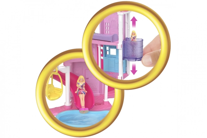 Barbie Mini Barbieland domeček a panenka
