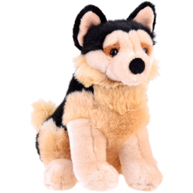 Maskot německý ovčák sedící 20cm