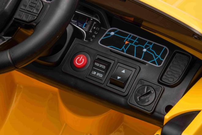 Dětské elektrické auto Ford Ranger Lift Žluté