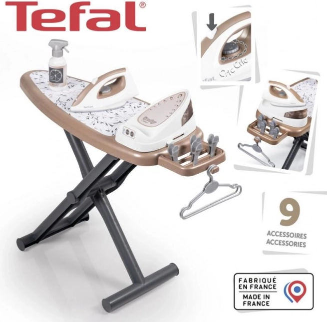 Tefal dětské žehlící prkno s žehličkou a parní stanicí