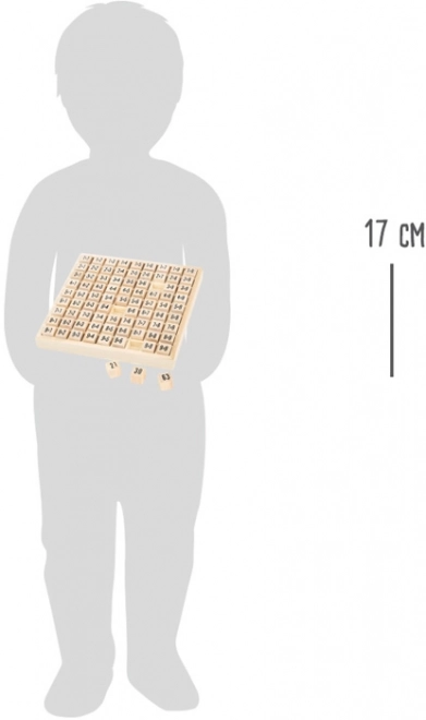 Školní pomůcky malá násobilka kostičky