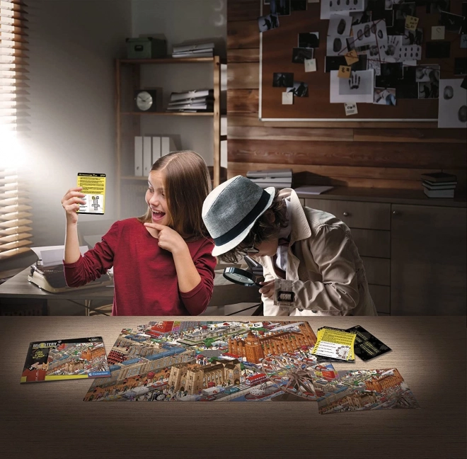 Puzzle 300 prvků Mixtery Hacking Attack v Londýně