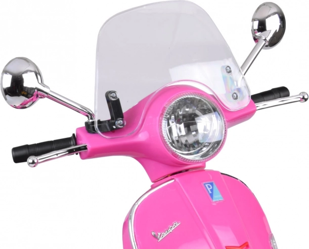 Elektrický skútr Vespa GTS Super pro děti – Bílá