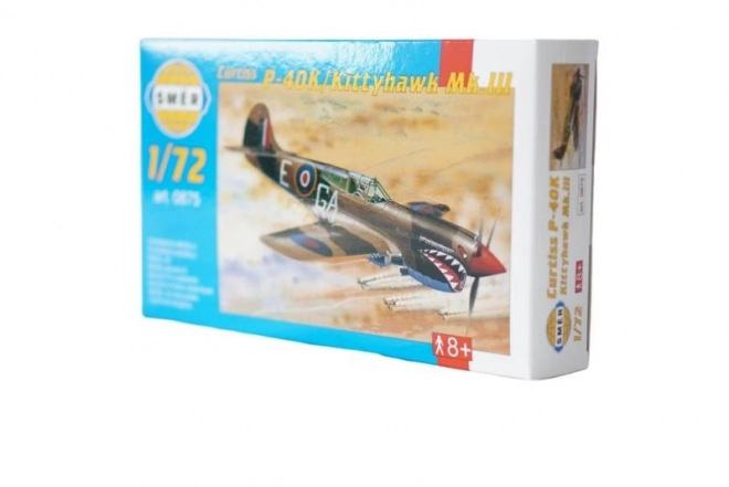 Model letadla Curtiss P-40K Kittyhawk Mk. III 1/72
